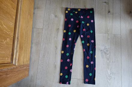Legíny bodkované, h&m,134