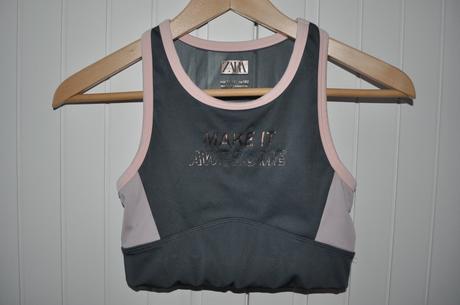 Športová podprsenka, top, zara,146
