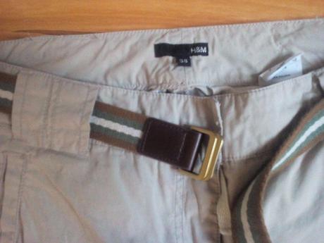 Nenosené športové nohavice m,l, h&m,l