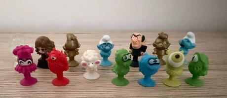Mix figúrok stikeez s prísavkou (lidl), 