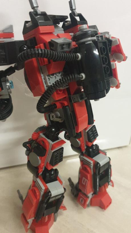 Skladačka úplná kópia lego ninjako 70615 - robot,