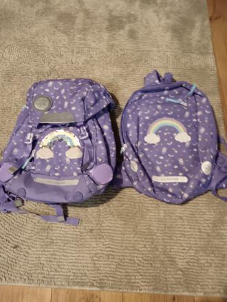 Školská taška beckmann s malým batohom, 