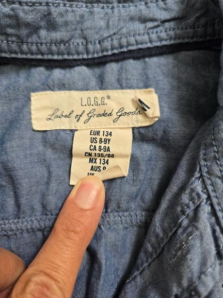Košeľa, h&m,134