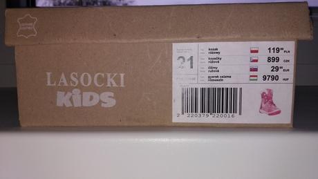 Lasocki kids- cizmicky, lasocki,21