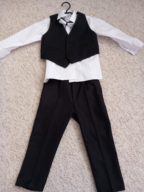 Oblek 92 + košeľa, 92