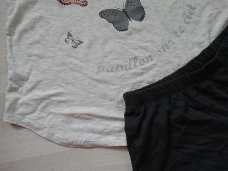 Nenosené letné pyžamo, h&m,164