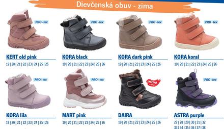 Protetika topánky katalóg zima 2025, protetika,19 - 26
