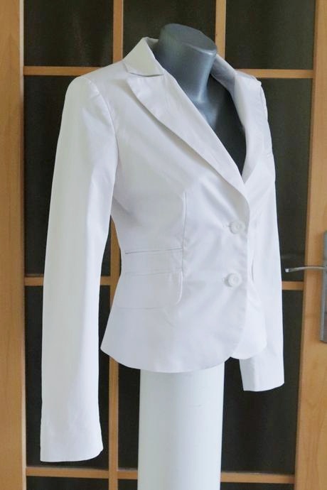 Biele sako mexx - bezchybný stav, mexx,s