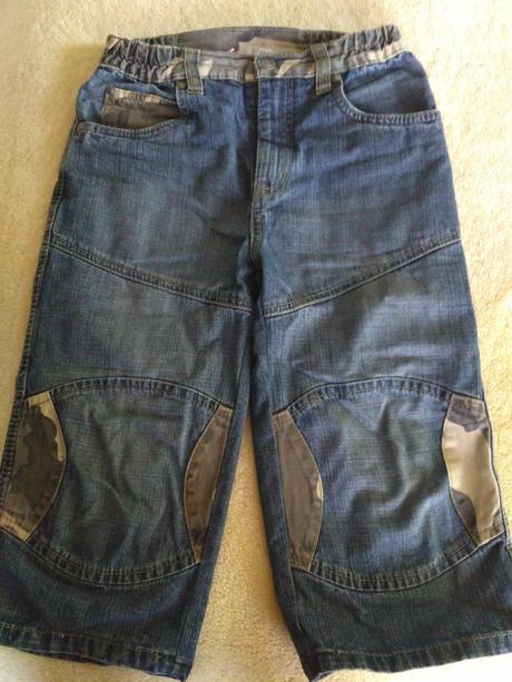 Parádne riflové maskáče, c&a,134