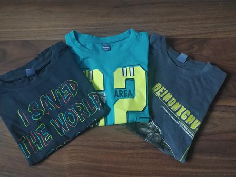 Tričká 3 ks, dopodopo,128