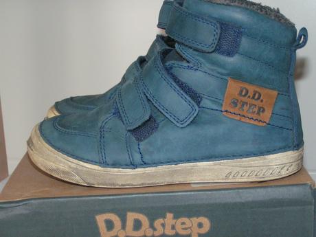 Kožené zateplené topánky, d.d.step,28