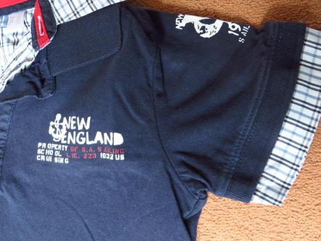 Chl. frajerské tričká s golierom - veľ. 122/128, 122