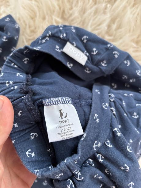 Suknosortky popy 116-122, 116
