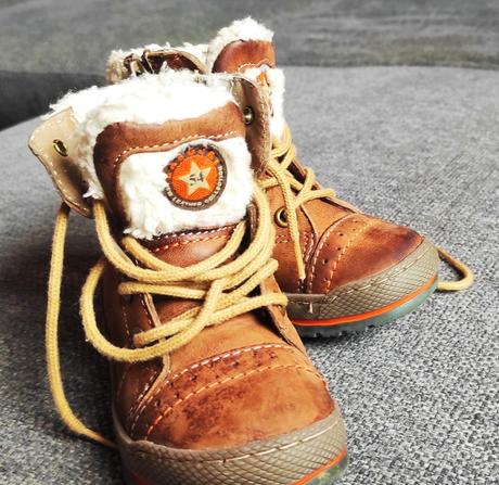 Zimné chlapčenské kožené topánky značky lasocki, lasocki,21