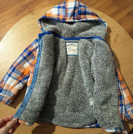 Karovaná prechodná bunda m&s, marks & spencer,98