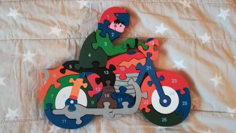 Masívne drevené puzzle,