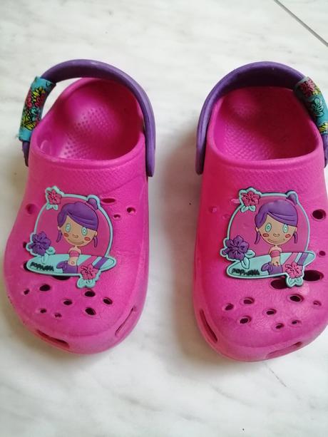Kroksy ružové pre dievčatka veľ. 25, 25