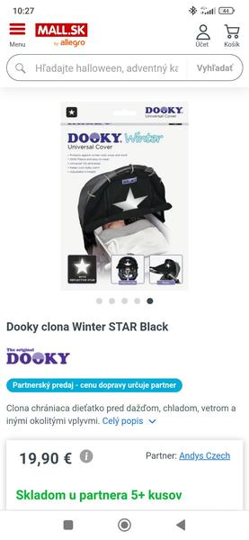 Clona proti vetru do kočíka