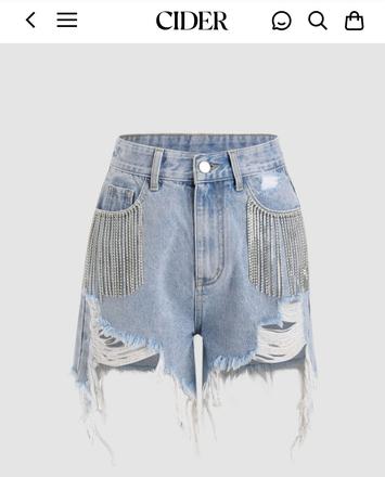 Rifľové kraťasy cider, m