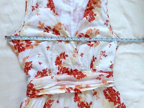 Krásne letné šaty od mexx s oranžovými a červenými, mexx,42