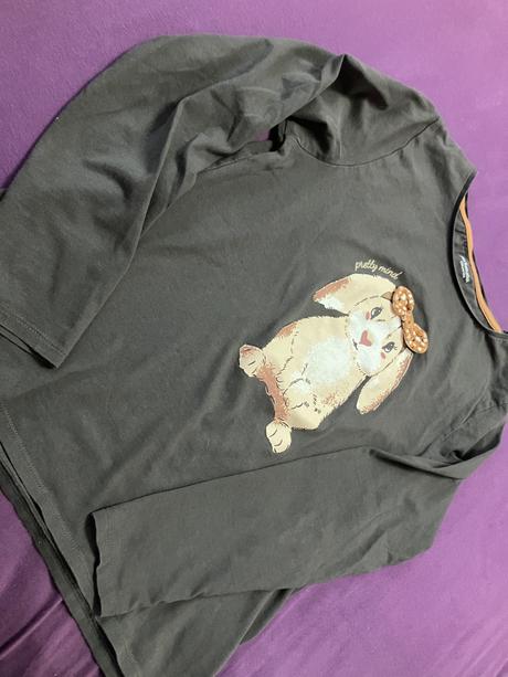 Tricko so zajkom, vertbaudet,158