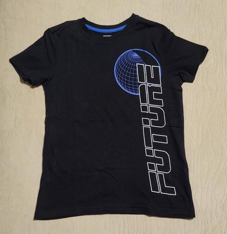 2ks tričká krátky rukáv velk. 134/140, 134