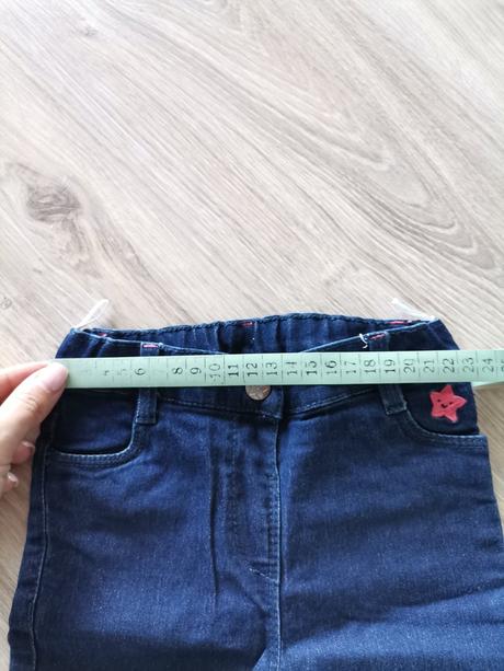 Dievčenské tmavomodré rifle, baby club,80