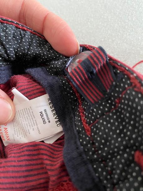 Elegantné nohavice 110 bordové, reserved,110