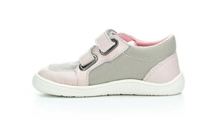 Baby bare - febo sneakers grey / pink, baby bare shoes,24 / 27 / 30 / 33 / 35