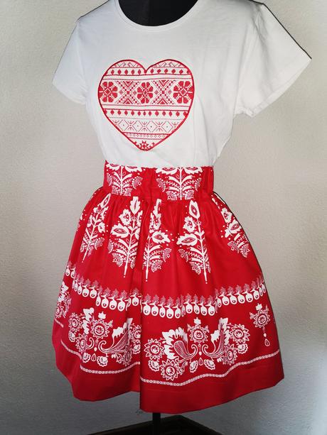 Folklórna sukna, l - xxxl