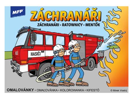 Omaľovánky a5 mfp záchranári,