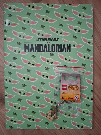 Star wars lego kľúčenka a zošit a4,