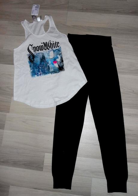 Pyžamo so snehulienkou, h&m,146