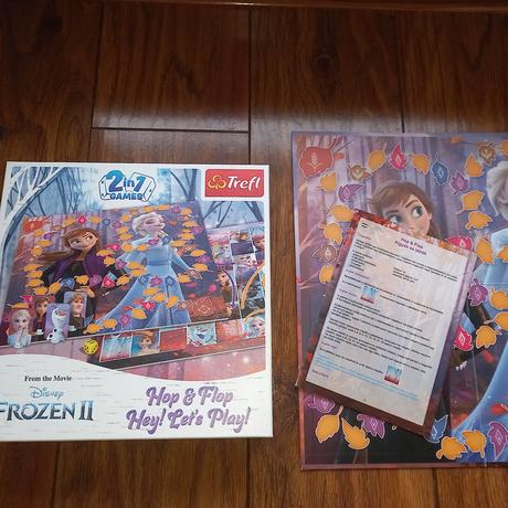 Frozen - spoločenská hra hop & flop,