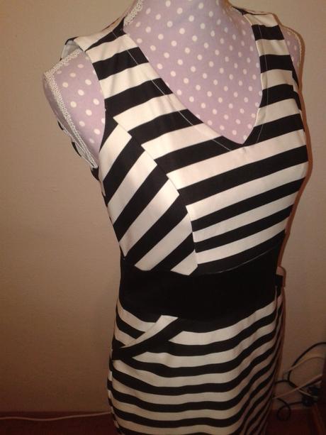 Pruhované šaty f&f veľ. 38, f&f,38