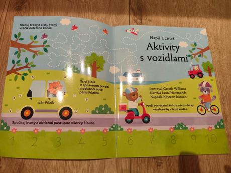 Napíš a zmaž aktivity s autami, 