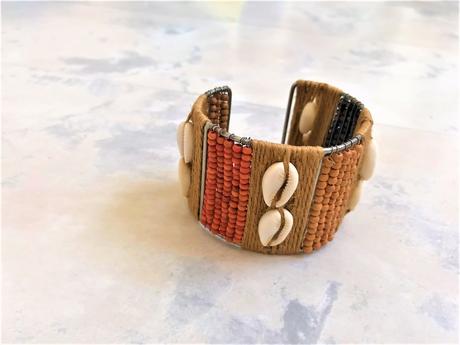 Naturálny etno náramok, 