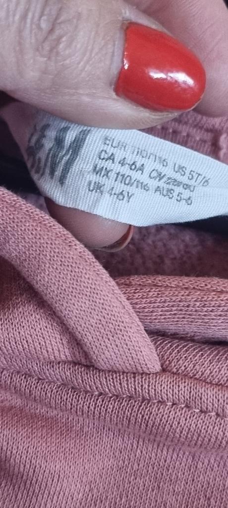 Mikina so zajkom, h&m,110