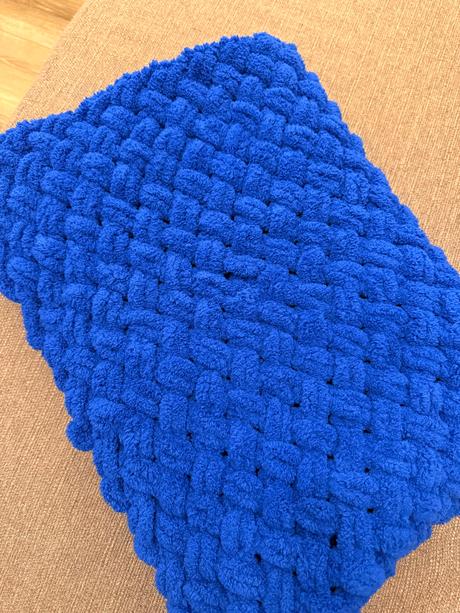 Puffy deka kralovska modra pre babatko 70x90,