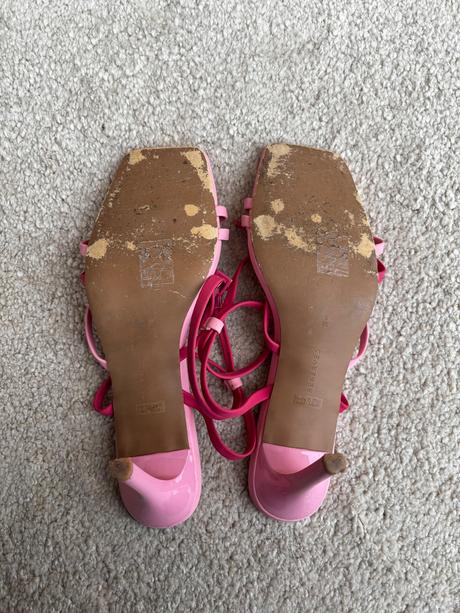 Ružové sandále, reserved,38