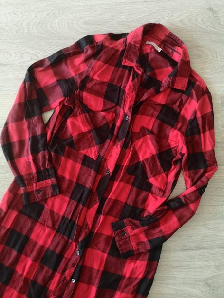 Dlhá károvaná košeľa, 34