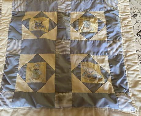 Prešívaná detská prikrývka - paplón 80x115 cm, šírka (cm): 80,dĺžka (cm): 110