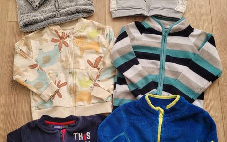 Mikiny 6ks, lupilu,86