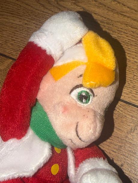 Vianočný plyšový škriatok, 