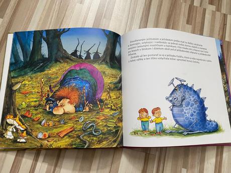 Detska knizka jezibaba eulalia a drak dobrak, 