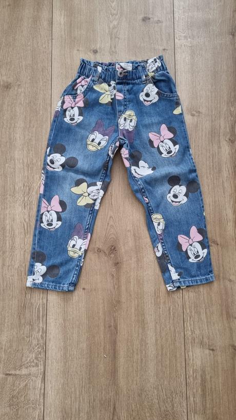 Džínsové nohavice, h&m,104