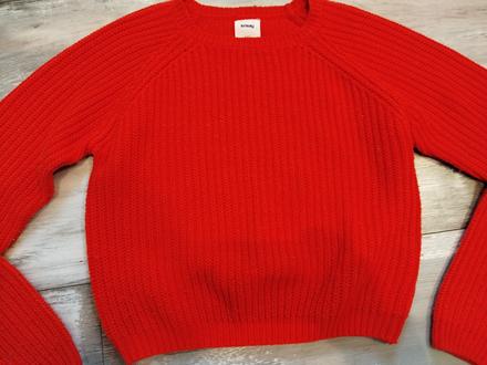 Oranžový pletený sveter 140, sinsay,140