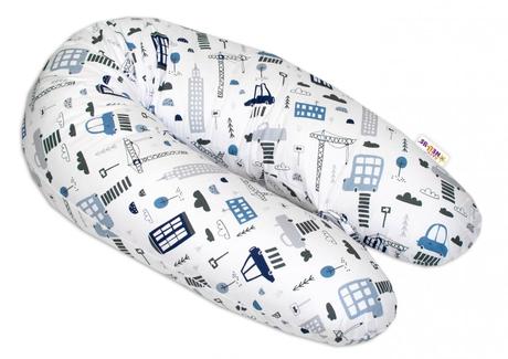 Bavlnený dojčiaci vankúš - relaxačné poduška,