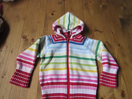 Pásikavý svetrík, h&m,92