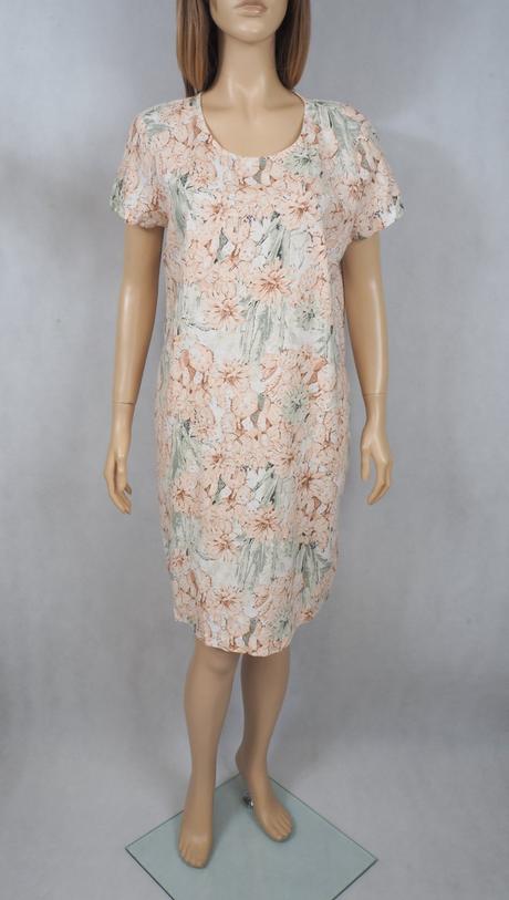 Kvalitné ľanové šaty esmara, esmara,44